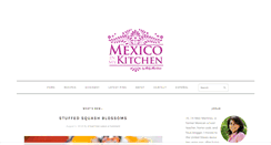 Desktop Screenshot of mexicoinmykitchen.com