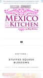 Mobile Screenshot of mexicoinmykitchen.com